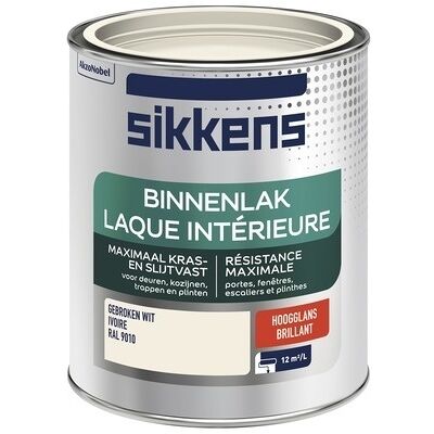 Sikkens Binnenlak Hoogglans - RAL 9010 Sikkens Binnenlak Hoogglans - RAL 9010