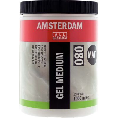 Amsterdam Gel medium - Mat 080 8712079379940 Verf Amsterdam Gel medium - Mat 080 8712079379940 Verf