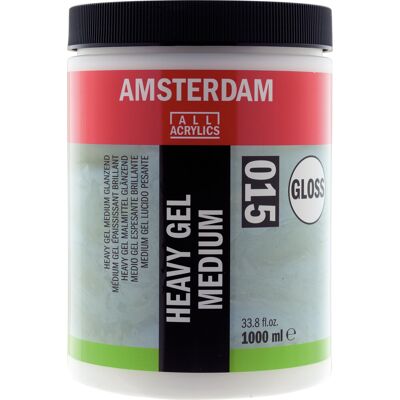 Amsterdam Heavy gel medium glanzend 015 - 1000 ml 8712079379797 Verf Amsterdam Heavy gel medium glanzend 015 - 1000 ml 8712079379797 Verf