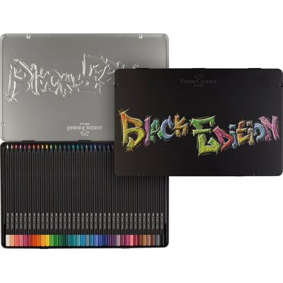 Faber Castell Black Edition Kleurpotloden - 36 stuks 4005401164371 Verf Faber Castell Black Edition Kleurpotloden - 36 stuks 4005401164371 Verf