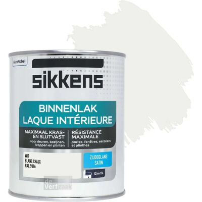 Sikkens Binnenlak Zijdeglans - RAL 9016 Sikkens Binnenlak Zijdeglans - RAL 9016