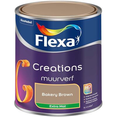 Flexa Creations Muurverf Extra Mat - Bakery Brown Flexa Creations Muurverf Extra Mat - Bakery Brown