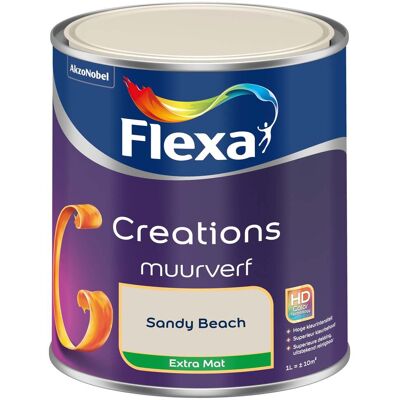 Flexa Creations Muurverf Extra Mat - Sandy Beach Flexa Creations Muurverf Extra Mat - Sandy Beach