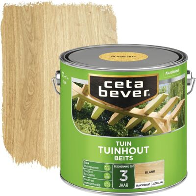 Cetabever Tuinhout Beits Transparant Zijdeglans - Blank 8711113128063 Verf Cetabever Tuinhout Beits Transparant Zijdeglans - Blank 8711113128063 Verf