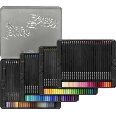 Faber Castell Black Edition Kleurpotloden - 100 stuks in blik 4005401164906 Verf Faber Castell Black Edition Kleurpotloden - 100 stuks in blik 4005401164906 Verf