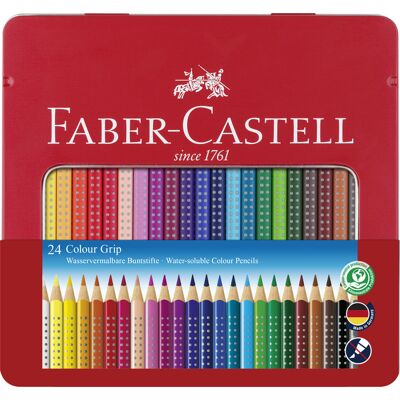 Faber Castell Grip 2001 Kleurpotloden - set 36 stuks 4005401124498 Verf Faber Castell Grip 2001 Kleurpotloden - set 36 stuks 4005401124498 Verf