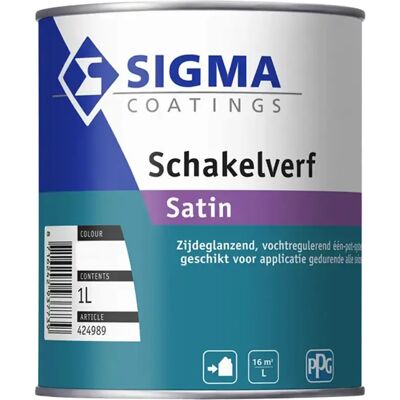 Sigma Schakelverf Satin Sigma Schakelverf Satin