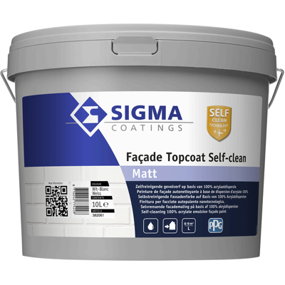 Sigma Facade Topcoat Self-clean Matt Sigma Facade Topcoat Self-clean Matt