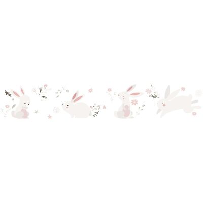 Noordwand Kids Walls Behangrand met konijntjes - 45861 4001860458617 Behang Noordwand Kids Walls Behangrand met konijntjes - 45861 4001860458617 Behang