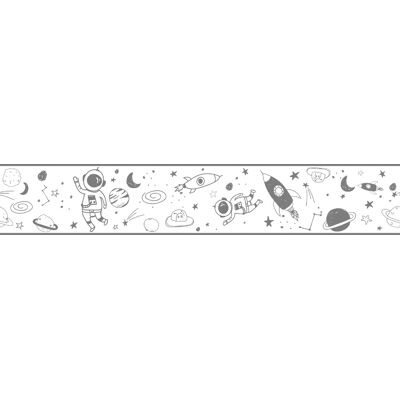 Noordwand Kids Walls Behangrand outerspace met astronauten, raketten en planeten - 45851 4001860458518 Behang Noordwand Kids Walls Behangrand outerspace met astronauten, raketten en planeten - 45851 4001860458518 Behang