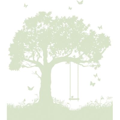 Noordwand Kids Walls Fotobehang silhouet van een boom met schommel - 45879 4001860458792 Behang Noordwand Kids Walls Fotobehang silhouet van een boom met schommel - 45879 4001860458792 Behang