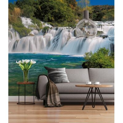 Komar Home Fotobehang Krka Falls - 8-312 4036834083120 Behang Komar Home Fotobehang Krka Falls - 8-312 4036834083120 Behang