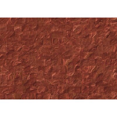 Noordwand Komar Ink Fotobehang Red Slate Tiles - INX8-078 4055065230783 Behang Noordwand Komar Ink Fotobehang Red Slate Tiles - INX8-078 4055065230783 Behang