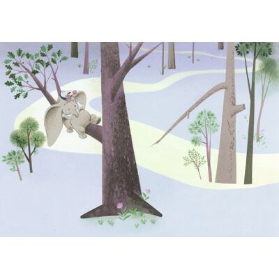 Komar Into Adventure Fotobehang Disney - Dumbo Sleep on Tree - IADX8-044 4055065410444 Behang Komar Into Adventure Fotobehang Disney - Dumbo Sleep on Tree - IADX8-044 4055065410444 Behang