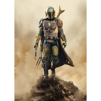 Komar Into Wonderland Fotobehang The Mandalorian The Hunter - DX4-086 4055065510991 Behang Komar Into Wonderland Fotobehang The Mandalorian The Hunter - DX4-086 4055065510991 Behang