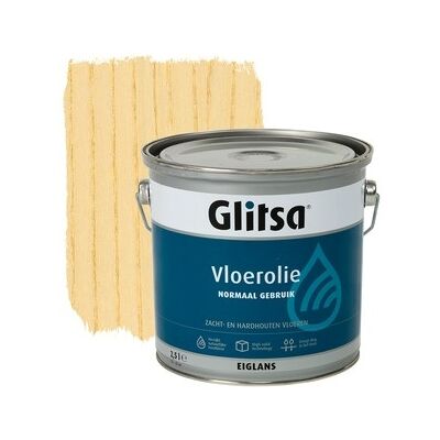 Glitsa Vloerolie Eiglans - 2,5 liter 8711113071710 Verf Glitsa Vloerolie Eiglans - 2,5 liter 8711113071710 Verf