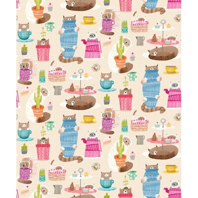 Ohpopsi When I Grow Up - Kitten Kaboodle Marshmallow - WGU50111W 754003210712 Behang Ohpopsi When I Grow Up - Kitten Kaboodle Marshmallow - WGU50111W 754003210712 Behang