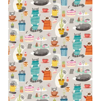 Ohpopsi When I Grow Up - Kitten Kaboodle Peanut Butter - WGU50112W 754003210729 Behang Ohpopsi When I Grow Up - Kitten Kaboodle Peanut Butter - WGU50112W 754003210729 Behang