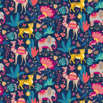 Ohpopsi When I Grow Up - Samba Safari Ink & Cerise - WGU50133W 754003210934 Behang Ohpopsi When I Grow Up - Samba Safari Ink & Cerise - WGU50133W 754003210934 Behang