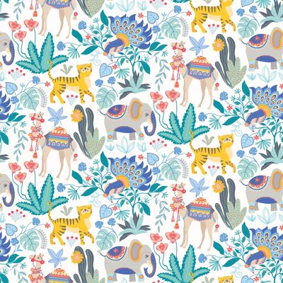 Ohpopsi When I Grow Up - Samba Safari Cornflower - WGU50134W 754003210941 Behang Ohpopsi When I Grow Up - Samba Safari Cornflower - WGU50134W 754003210941 Behang