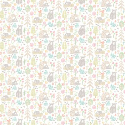 Ohpopsi When I Grow Up - Honeywood Bears Sherbet - WGU50148W 754003211085 Behang Ohpopsi When I Grow Up - Honeywood Bears Sherbet - WGU50148W 754003211085 Behang