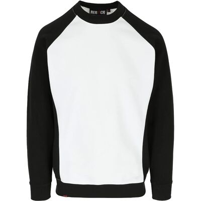 Herock Boris Sweater - Wit/Zwart 5400707099904 Verf Herock Boris Sweater - Wit/Zwart 5400707099904 Verf