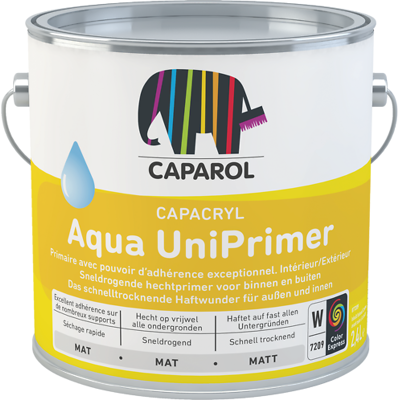 Caparol Capacryl Aqua UniPrimer 4002381972675 Verf Caparol Capacryl Aqua UniPrimer 4002381972675 Verf
