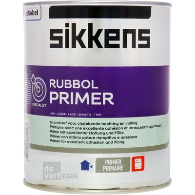 Sikkens Rubbol Primer - 2,5 Liter - Wit / Kleur 8711115334509 Verf Sikkens Rubbol Primer - 2,5 Liter - Wit / Kleur 8711115334509 Verf