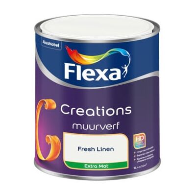 Flexa Creations Muurverf Extra Mat - Fresh Linen Flexa Creations Muurverf Extra Mat - Fresh Linen