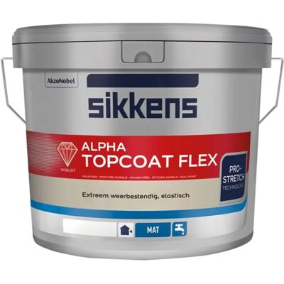 Sikkens Alpha Topcoat Flex - 10 Liter - Wit / Kleur 8711115235899 Verf Sikkens Alpha Topcoat Flex - 10 Liter - Wit / Kleur 8711115235899 Verf