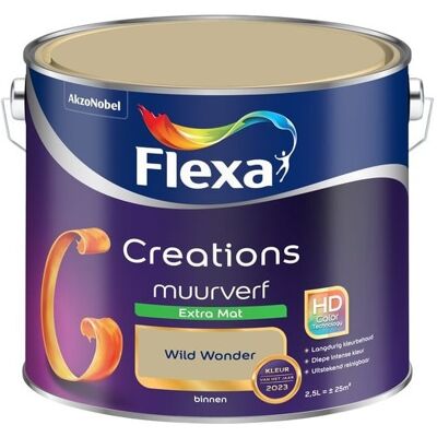 Flexa Creations Muurverf Extra Mat - Wild Wonder Flexa Creations Muurverf Extra Mat - Wild Wonder