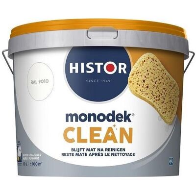 Histor Monodek Clean - RAL 9010 Histor Monodek Clean - RAL 9010