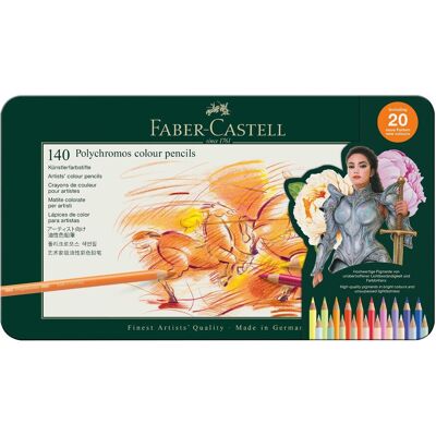 Faber Castell Polychromos - set 140 stuks 4005401100140 Verf Faber Castell Polychromos - set 140 stuks 4005401100140 Verf