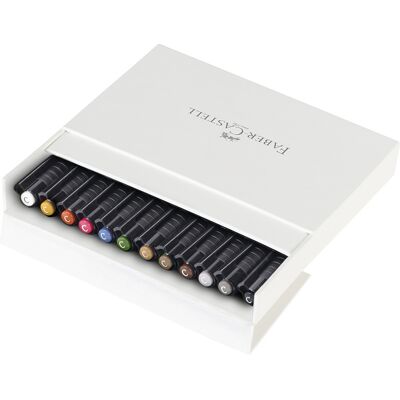 Faber Castell Pitt Artist kalligrafieset 12 stuks 4005401675129 Verf Faber Castell Pitt Artist kalligrafieset 12 stuks 4005401675129 Verf