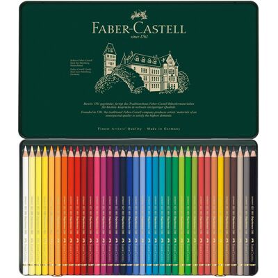 Faber Castell Polychromos - set 36 stuks in blik 4005401100362 Verf Faber Castell Polychromos - set 36 stuks in blik 4005401100362 Verf