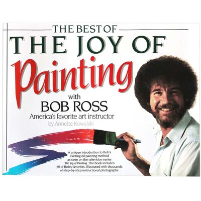 Bob Ross Boek - Best Of Joy of Painting with - Annette Kowalski 9780688143541 Verf Bob Ross Boek - Best Of Joy of Painting with - Annette Kowalski 9780688143541 Verf