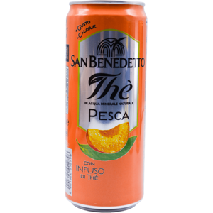 San Benedetto Thé Pesca 24x0,33 L Sleek can - 24 x 0,33 L San Benedetto Thé Pesca 24x0,33 L Sleek can - 24 x 0,33 L