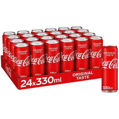 Coca-Cola Original Taste - 24 x 0,33 L Coca-Cola Original Taste - 24 x 0,33 L