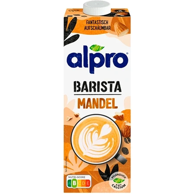 Alpro Almond Drink Barista – Pack of 8 - 1 L Alpro Almond Drink Barista – Pack of 8 - 1 L