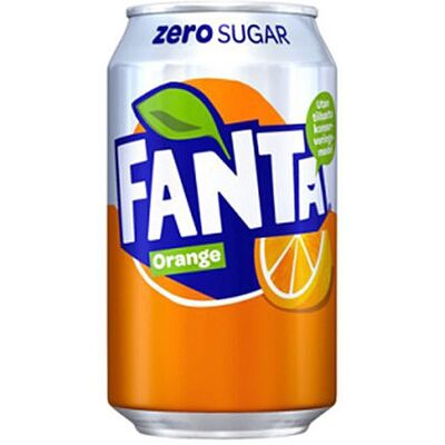 Fanta Orange Zero - 24 x 0,33 L Fanta Orange Zero - 24 x 0,33 L