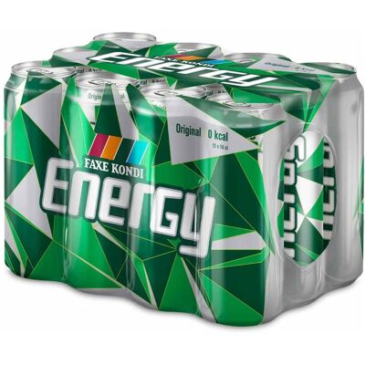 Energy drink - boisson énergétique 12x0.5 L - Faxe Kondi Energy - 12 x 0,5 L Energy drink - boisson énergétique 12x0.5 L - Faxe Kondi Energy - 12 x 0,5 L