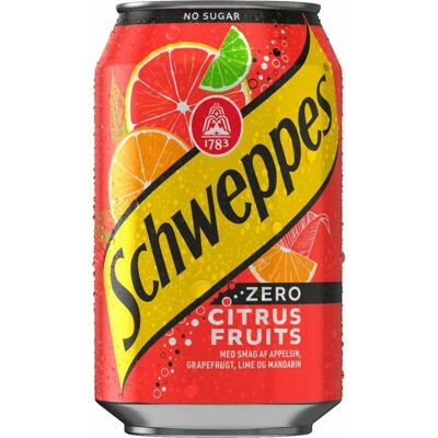 Schweppes Citrus Mix Zero - 12 x 0,33 L Schweppes Citrus Mix Zero - 12 x 0,33 L