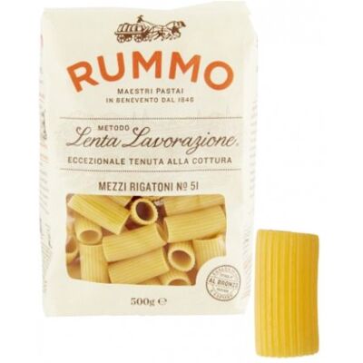 Rummo Mezzi Rigatoni nr. 51 500 g - 500 g Rummo Mezzi Rigatoni nr. 51 500 g - 500 g