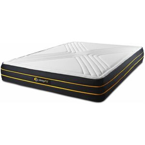 Sleepfit ULTRA matras 200x200cm , Matrasdikte : 26 cm , Traagschuim en micro pocketveren , Gebalanceerd, 7 comfortzones - Sleepfit ULTRA matras 200x200cm , Matrasdikte : 26 cm , Traagschuim en micro pocketveren , Gebalanceerd, 7 comfortzones -