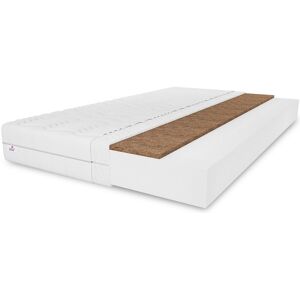 Schuimmatras Kokos sylver 100X200 cm, hoogte 10 cm, H3/H4, zwart - Schuimmatras Kokos sylver 100X200 cm, hoogte 10 cm, H3/H4, zwart -