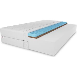 Schuimmatras Twist, kokos, 80 x 200 cm, hoogte ca. 15 cm, H3/H4, zwart - Schuimmatras Twist, kokos, 80 x 200 cm, hoogte ca. 15 cm, H3/H4, zwart -
