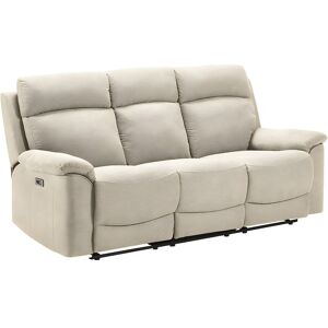 Les Tendances Relaxbank in stof Katika-Kleur Licht beige-Systeem Handmatig-Aantal plaatsen) 3 plaatsen - Beige Les Tendances Relaxbank in stof Katika-Kleur Licht beige-Systeem Handmatig-Aantal plaatsen) 3 plaatsen - Beige