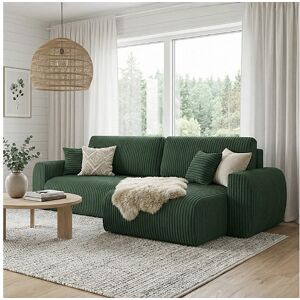 imebel ARIEL L – Rechtse hoekbank met slaapfunctie 250x142x87 cm, stof Velo 79 flessengroen - Dennengroen imebel ARIEL L – Rechtse hoekbank met slaapfunctie 250x142x87 cm, stof Velo 79 flessengroen - Dennengroen