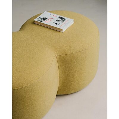 noo.ma zitzak Yellow Pear 88x50x36,5 cm - gewatteerd polyester, modern design - Geel noo.ma zitzak Yellow Pear 88x50x36,5 cm - gewatteerd polyester, modern design - Geel