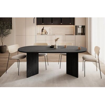 SELSEY Tafel - Zwarte Portland Es - OVO - Zwart SELSEY Tafel - Zwarte Portland Es - OVO - Zwart